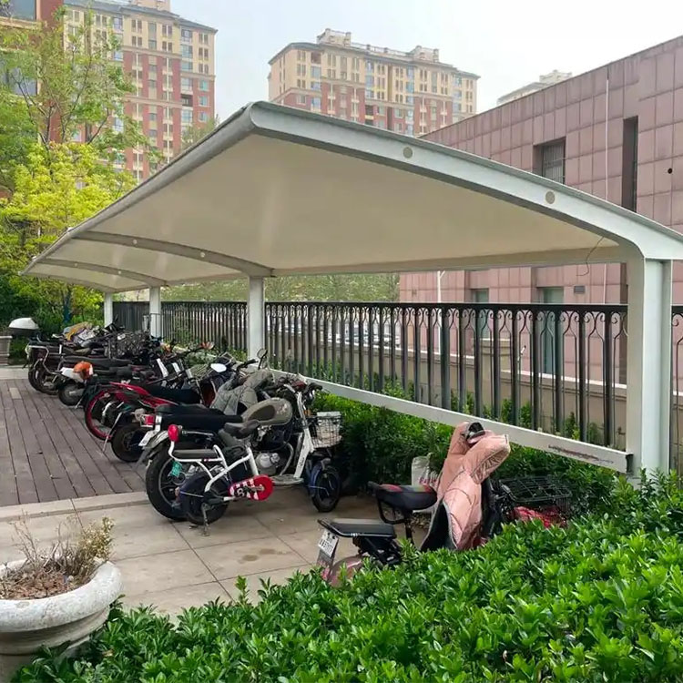 平武县膜结构电动车棚